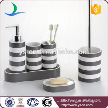 Modern & contemporary round ceramic bathroom and kitchen accessories
